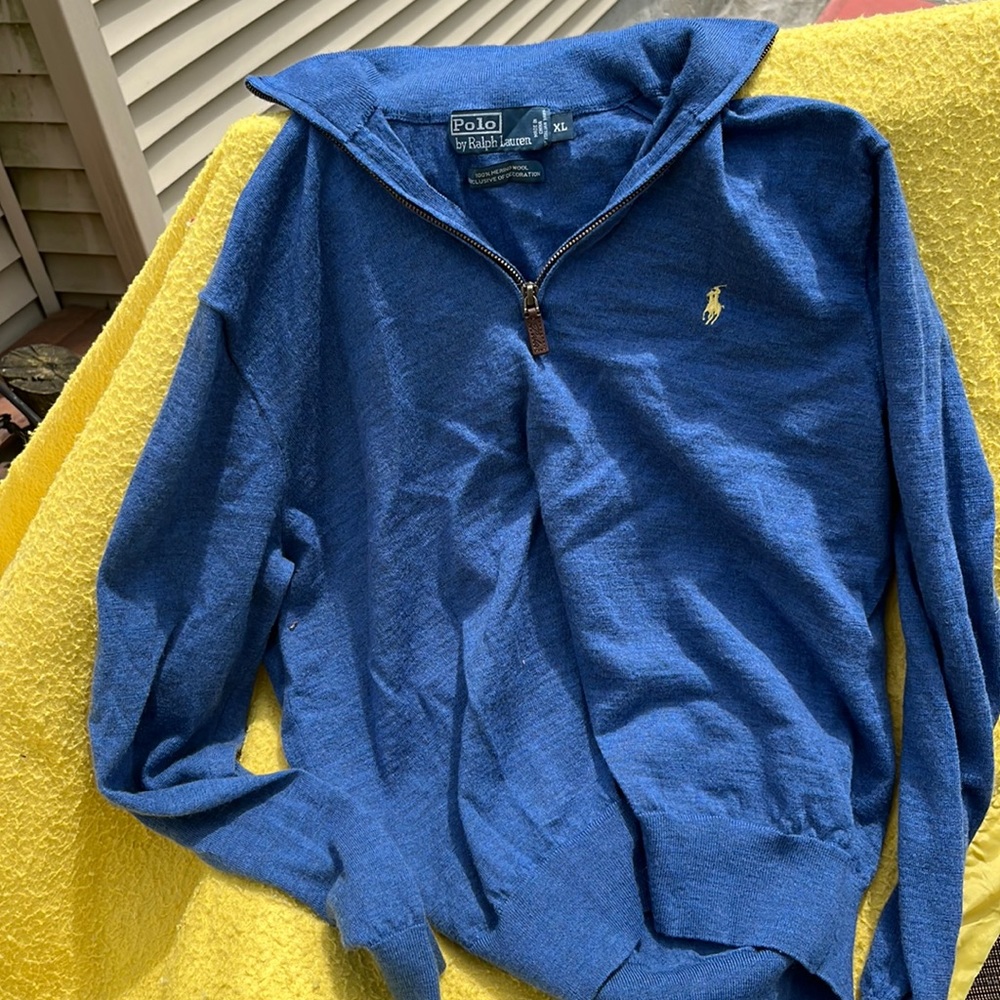Polo by Ralph Lauren XL youth merino wool